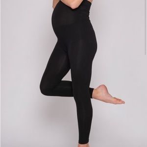 Seamless over belly leggings